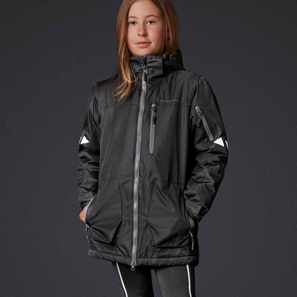 Riding Coat Origo Parka Jr Black