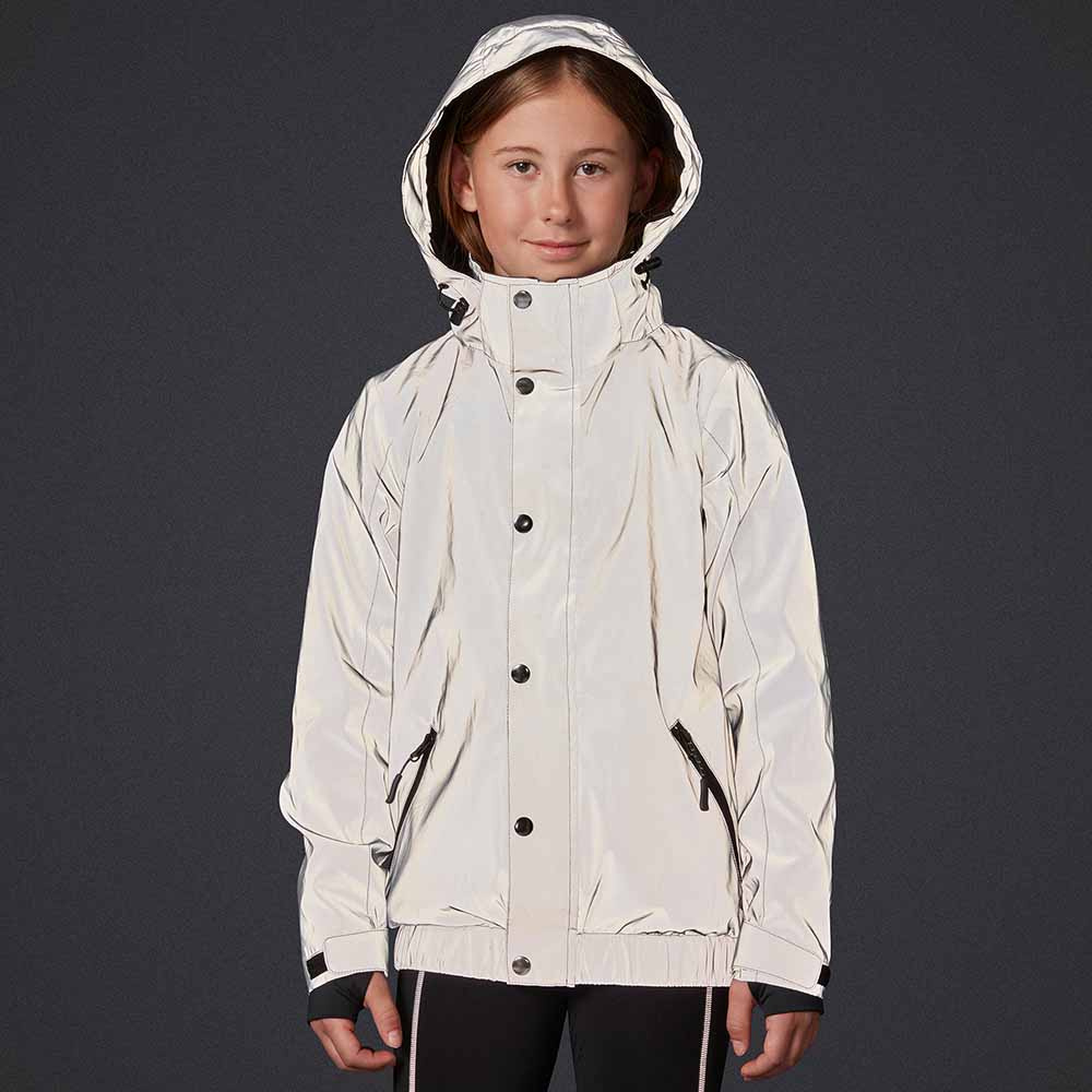 Riding Jacket Flash Jr Silver