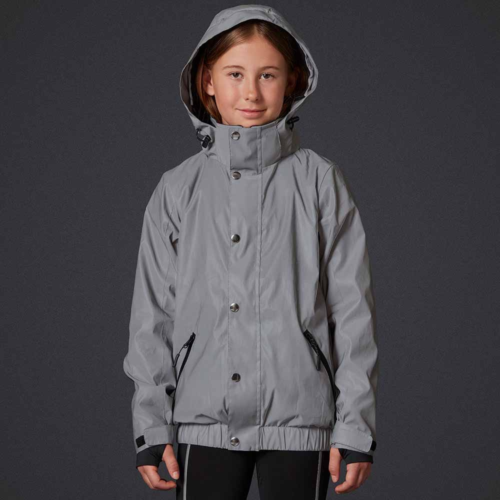 Riding Jacket Flash Jr Silver