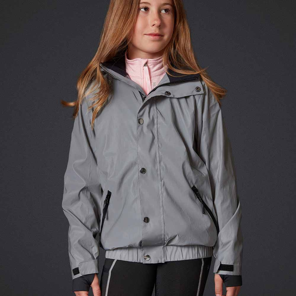 Riding Jacket Flash Jr Silver