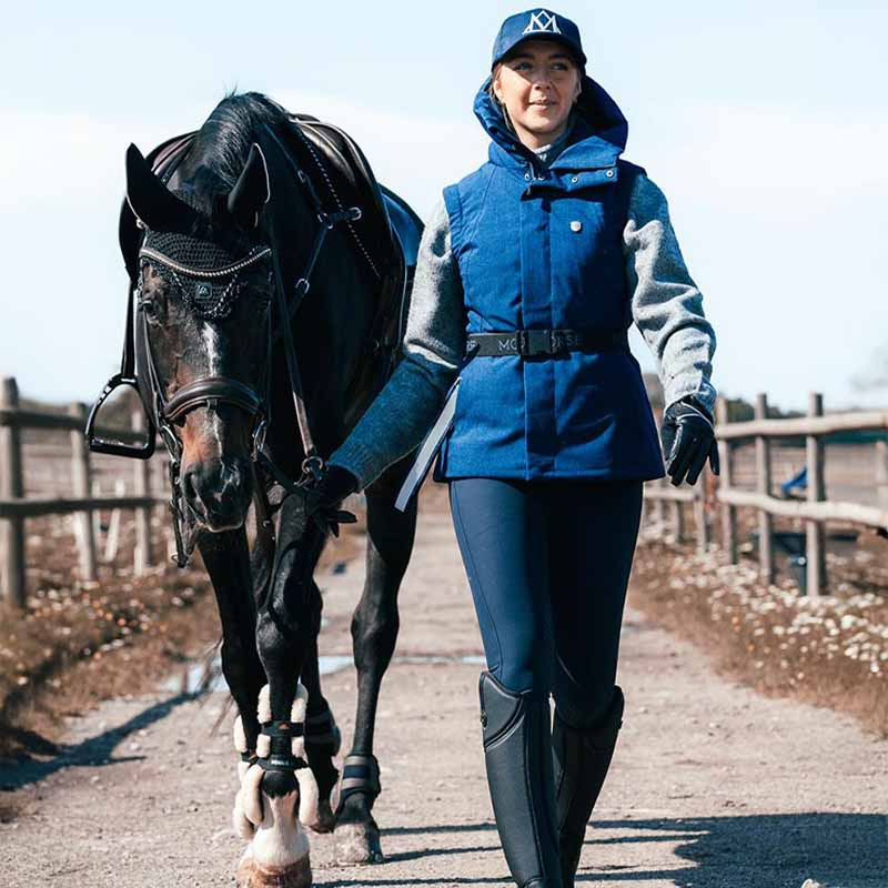 Riding Vest Felicia Navy Blue