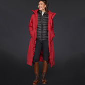 Riding Coat Felicia Padded Red Riding Coat Felicia Padded Red