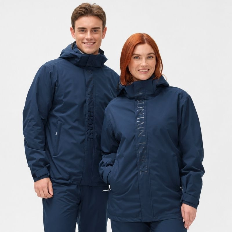 Riding Jacket Mountain Cover Navy Blue