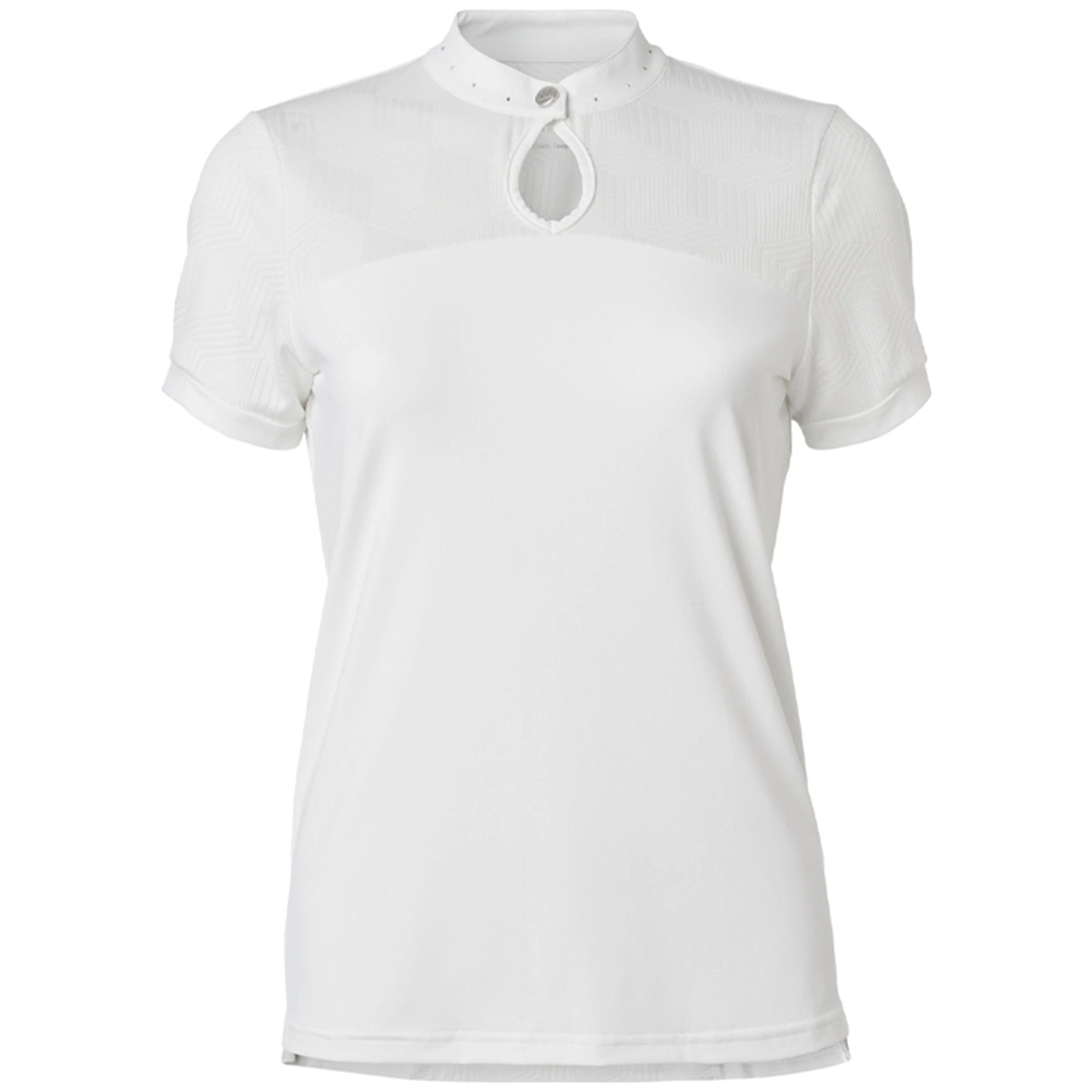 Show Shirt Jewel Tech Top White