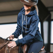 Hoodie Starla Zip Navy Blue Hoodie Starla Zip Navy Blue