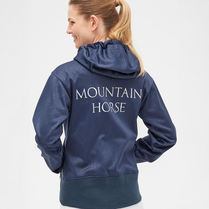 Hoodie Starla Zip Navy Blue