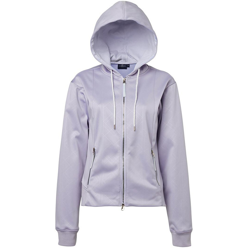 Hoodie Starla Zip Purple