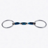 Sweet Iron Double Jointed Loose Ring 0Snaffle 115 mm