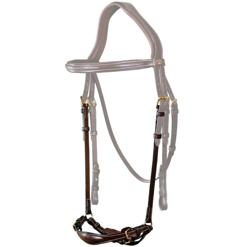 Adjustable Drop Noseband Dyon Collection Brown