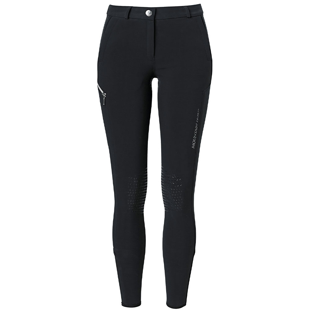 Winter Riding Breeches Bond Softshell Black
