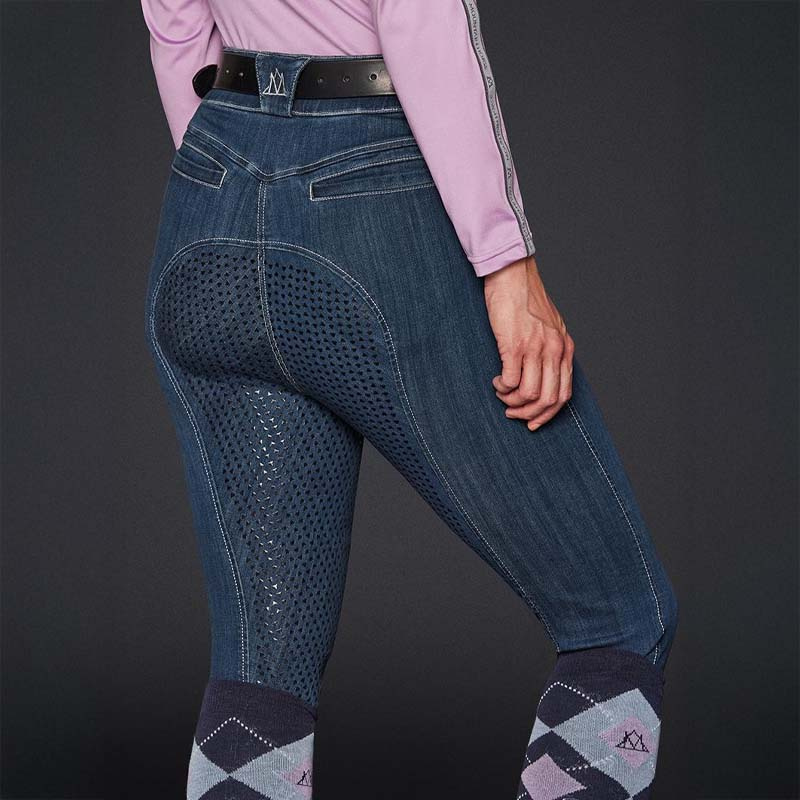 Riding Breeches Dream Denim Full Seat Blue