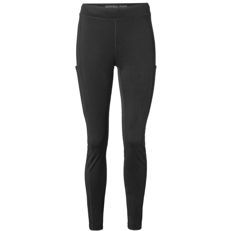 Riding Tights Kids/Junior Bianca Weather Proof Black