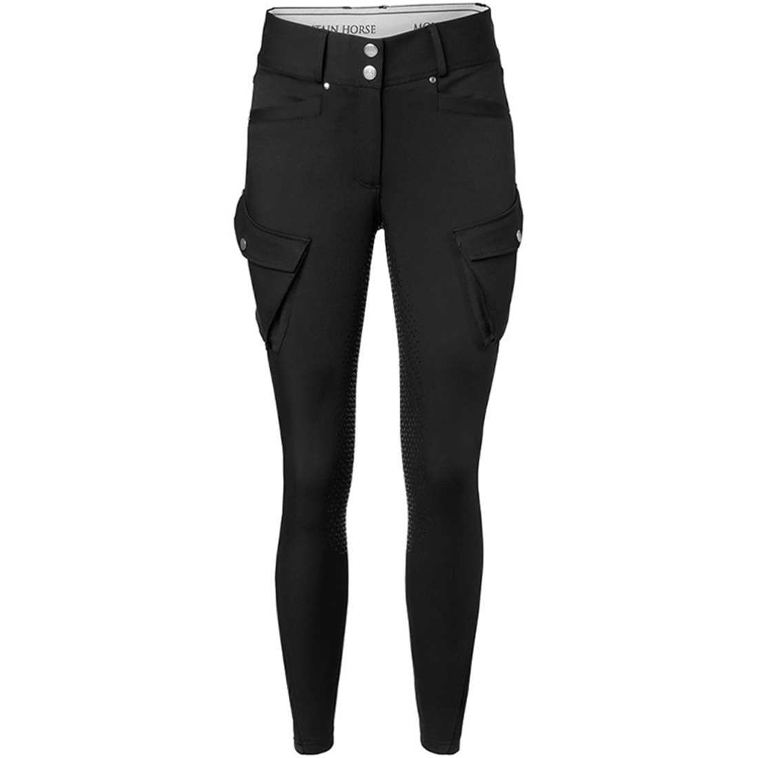 Riding Breeches Estelle Cargo Full Grip Black