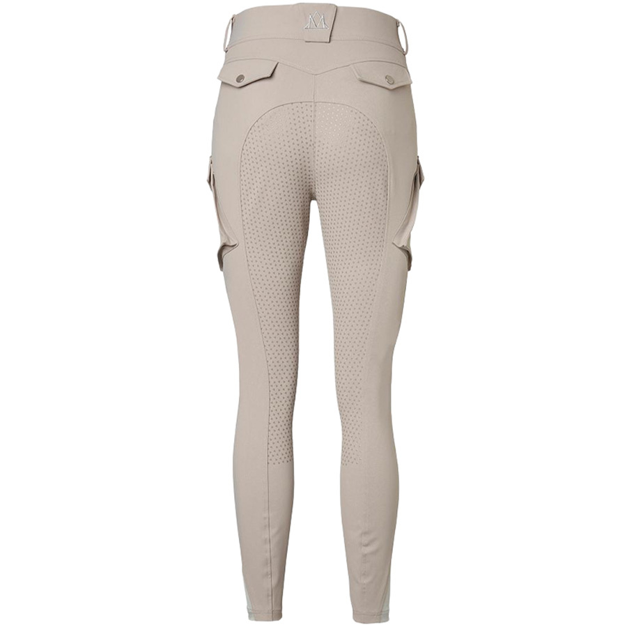 Riding Breeches Estelle Cargo Full Grip Grey