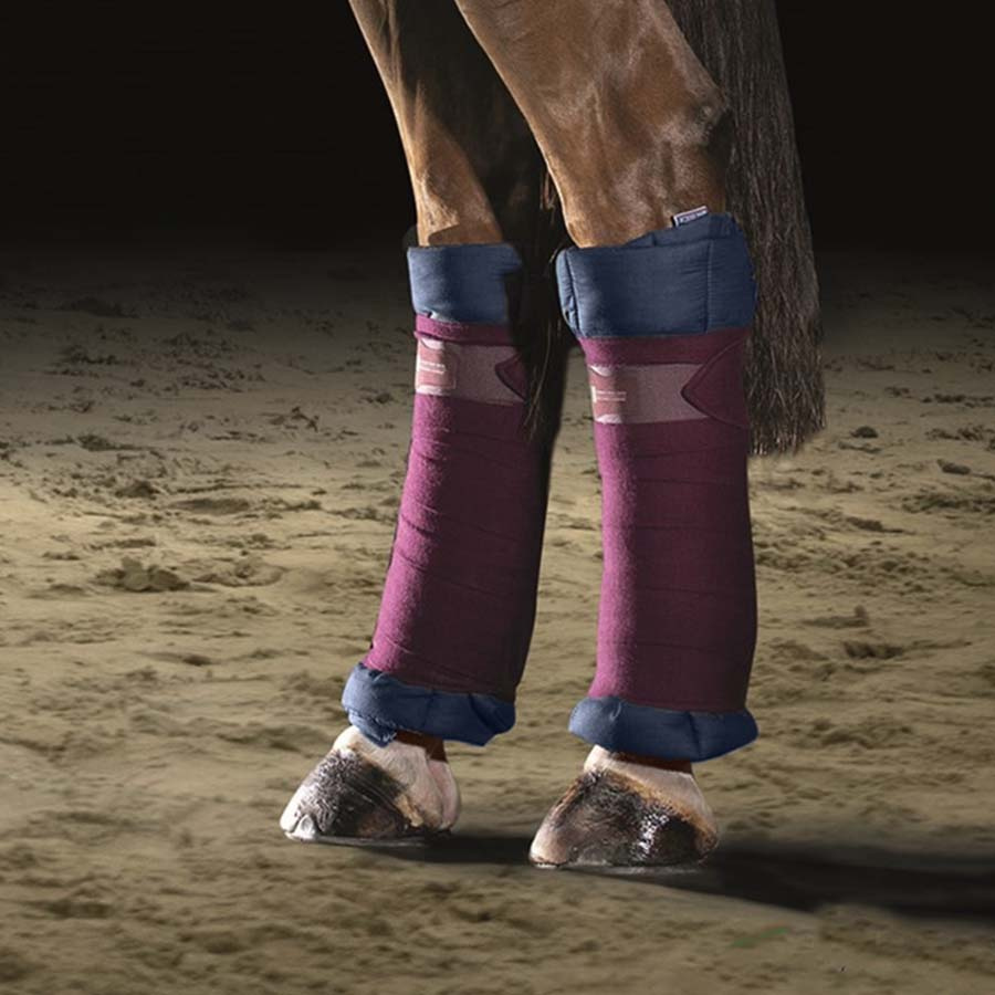 Quilted Bandage Pads 4-pack Navy