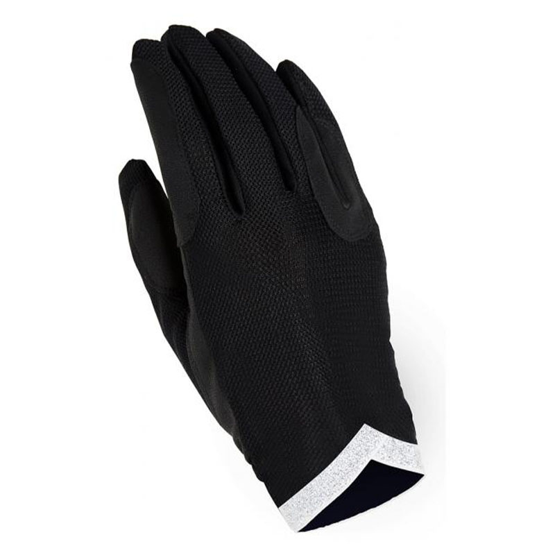 Riding Gloves Shine Black