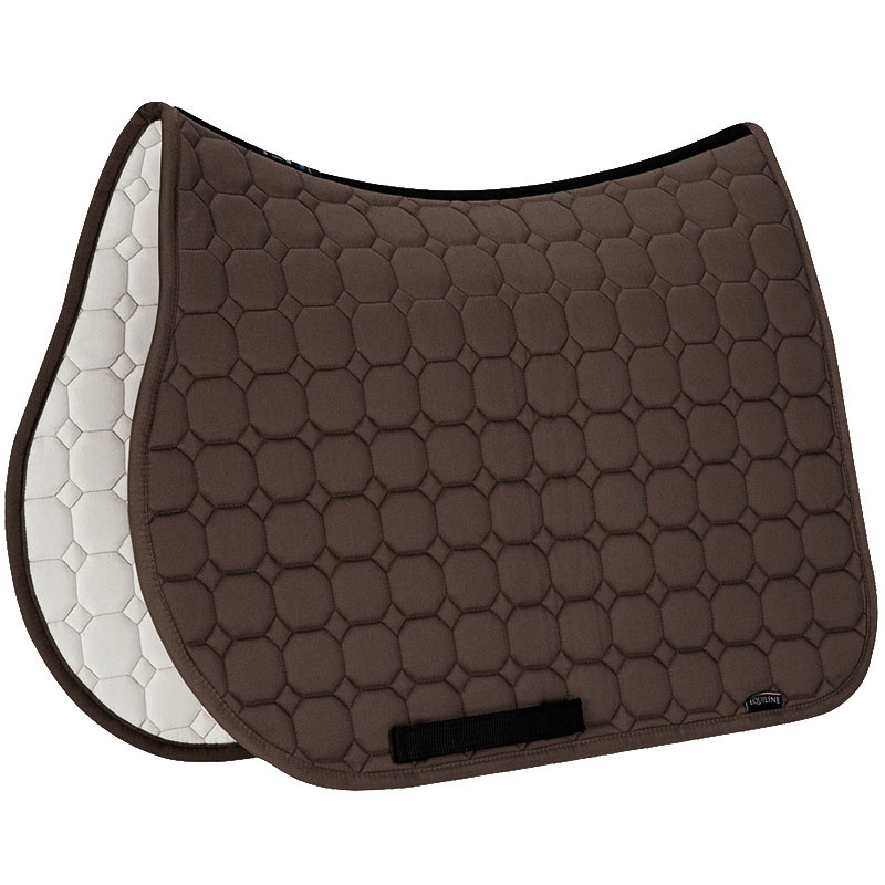 Jumping Saddle Pad Octagon Brown