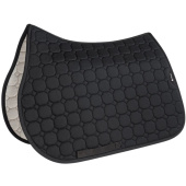 Jumping Saddle Pad Octagon Black Jumping Saddle Pad Octagon Black
