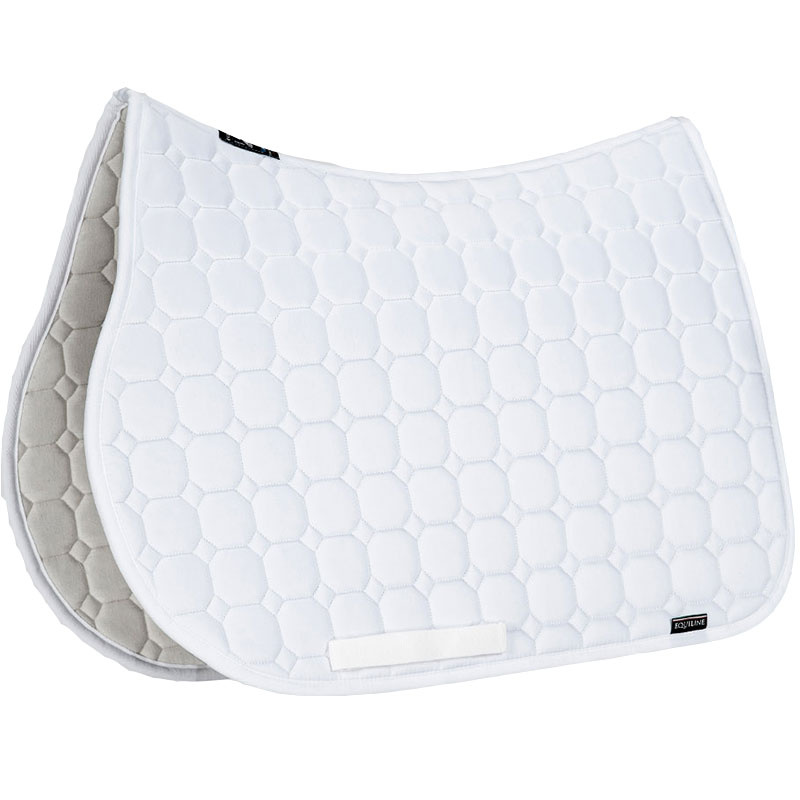 Jumping Saddle Pad Octagon White