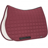 Jumping Saddle Pad Octagon Wine Red