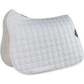 Dressage Saddle Pad Octagon White Dressage Saddle Pad Octagon White