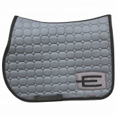 Saddle Pad E-logo Grey Grey/Black