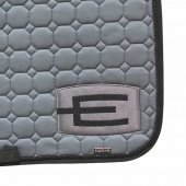 Saddle Pad E-logo Grey Grey/Black