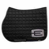 Saddle Pad E-logo Black Grey/Black
