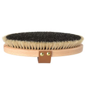 Grooming Brush with Leather Strap Tagel Brown Grooming Brush with Leather Strap Tagel Brown