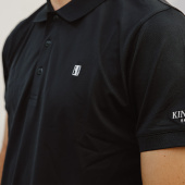 Polo Pique Men's Classic Black Polo Pique Men's Classic Black