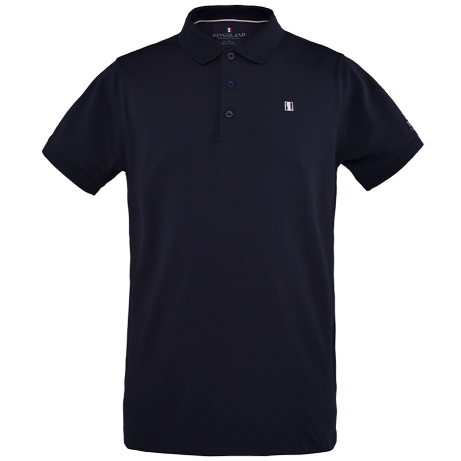 Polo Pique Men's Classic Navy Blue