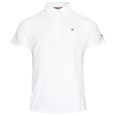Competition Shirt Children/Junior Classic Short Sleeve Boys White Competition Shirt Children/Junior Classic Short Sleeve Boys White