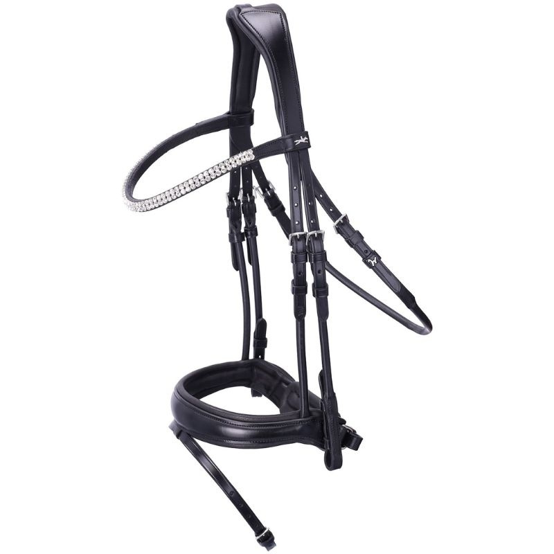 Dressage Bridle Isabell Werth Johnny Black