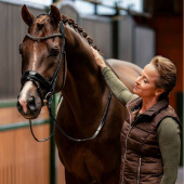 Dressage Bridle Isabell Werth Satchmo Patent Black Dressage Bridle Isabell Werth Satchmo Patent Black