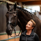 Dressage Bridle Isabell Werth Satchmo Black Dressage Bridle Isabell Werth Satchmo Black