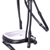 Dressage Bridle Isabell Werth Satchmo Black/White Dressage Bridle Isabell Werth Satchmo Black/White