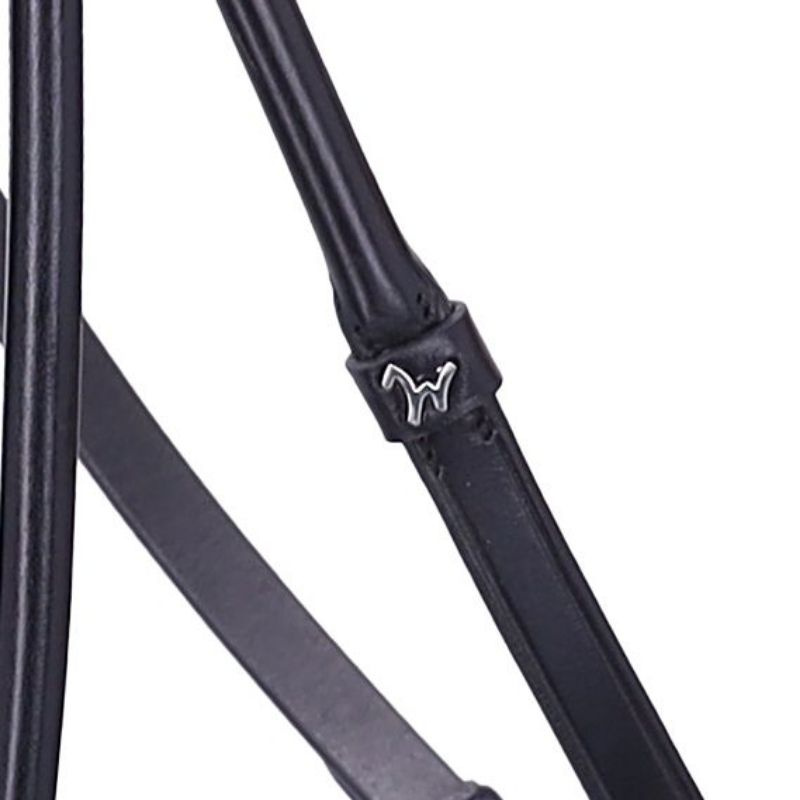 Dressage Bridle Isabell Werth Satchmo Black/White