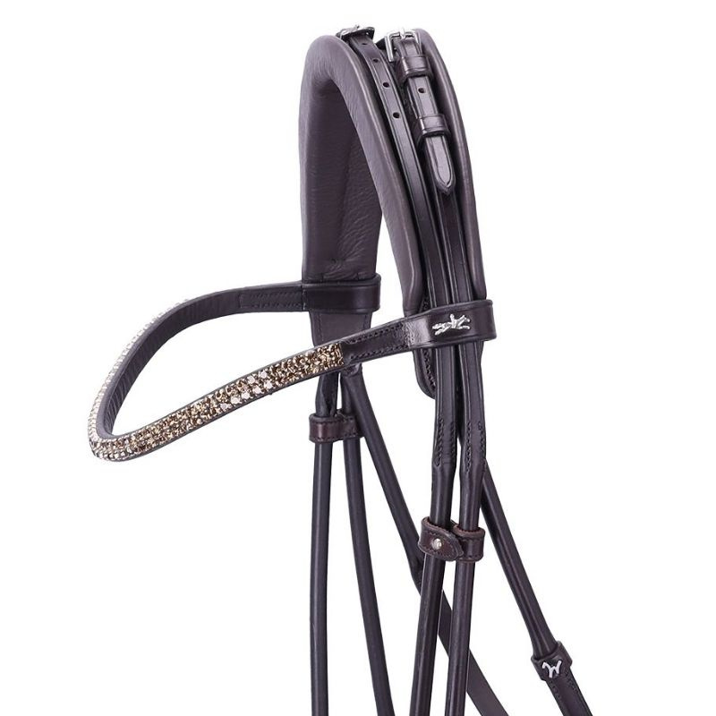 Dressage Bridle Isabell Werth Satchmo Brown