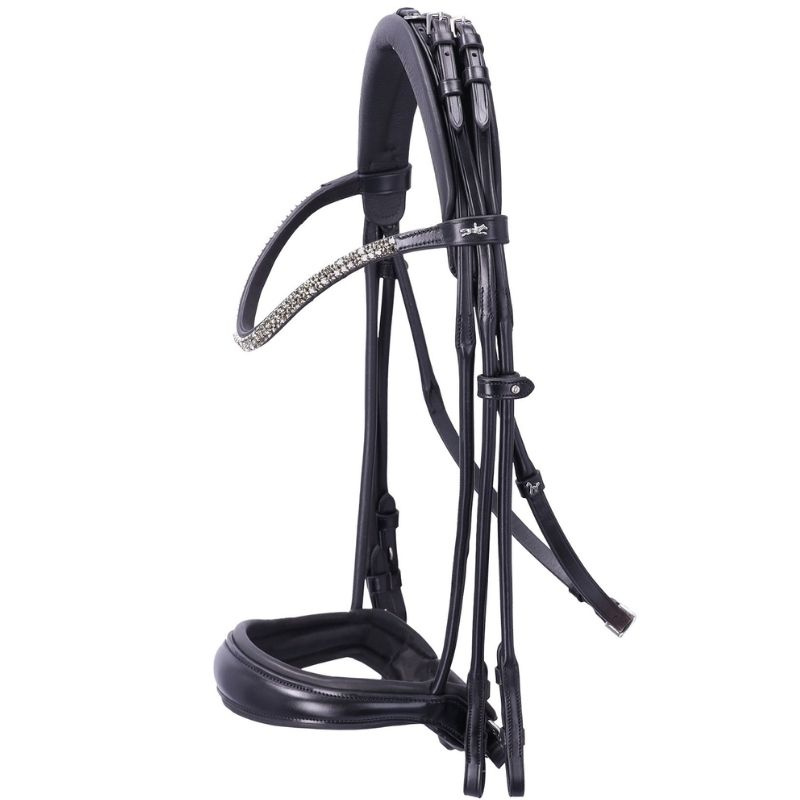 Double Bridle Isabell Werth Bella Rose Black