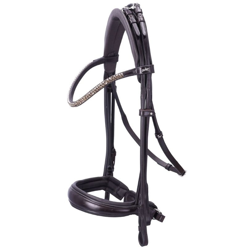 Double Bridle Isabell Werth Bella Rose Brown