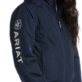 Riding Jacket Jr Insulated Navy