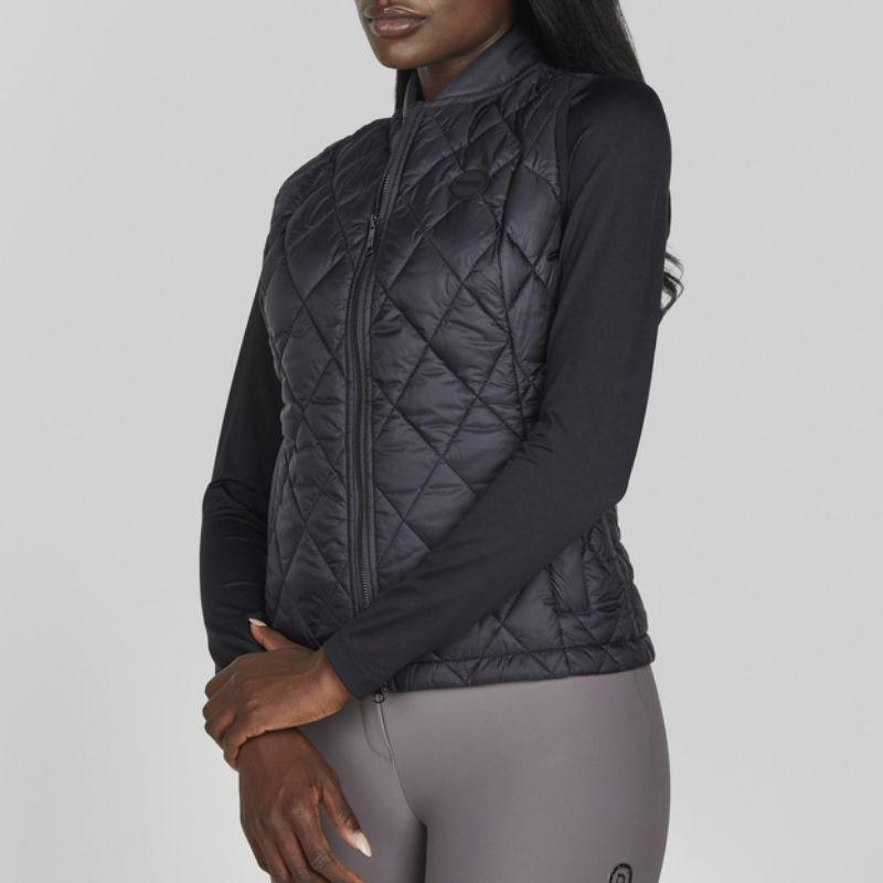 Vest Quilted Selection Black