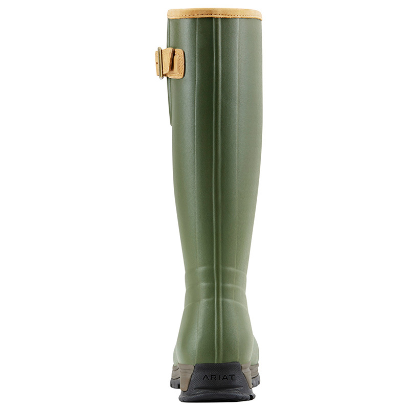 Insulated Rubber Boots Burford Green