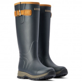 Insulated Rubber Boots Burford Navy