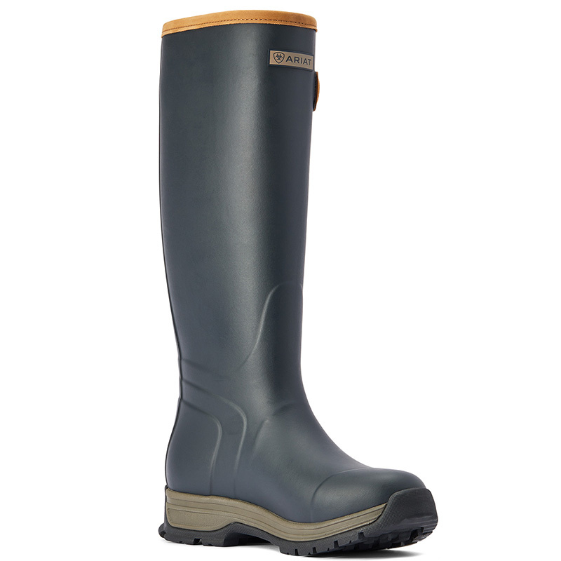 Insulated Rubber Boots Burford Navy