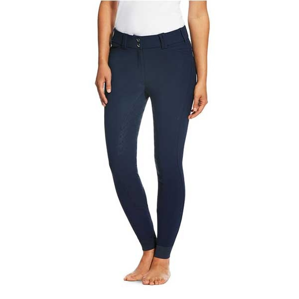 Riding Breeches Tri Factor Full Grip Navy
