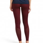 Riding Tights EOS Knee Patch Burgundy