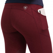 Riding Tights EOS Knee Patch Burgundy