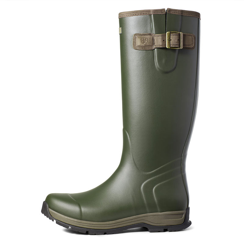 Insulated Men's Rubber Boots Burford Green