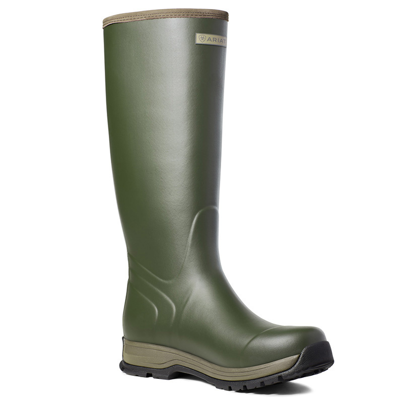 Insulated Men's Rubber Boots Burford Green